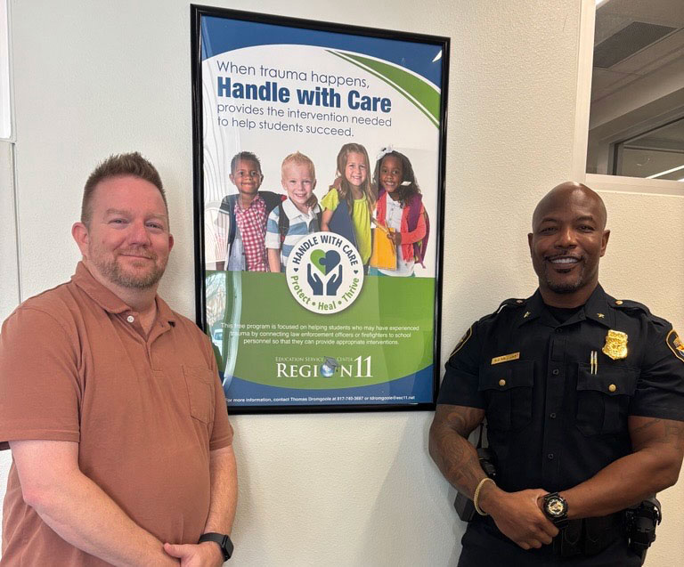 Handle with Care - Thomas Dromgoole, ESC Region 11, Fort Worth Police Department, and Fort Worth ISD