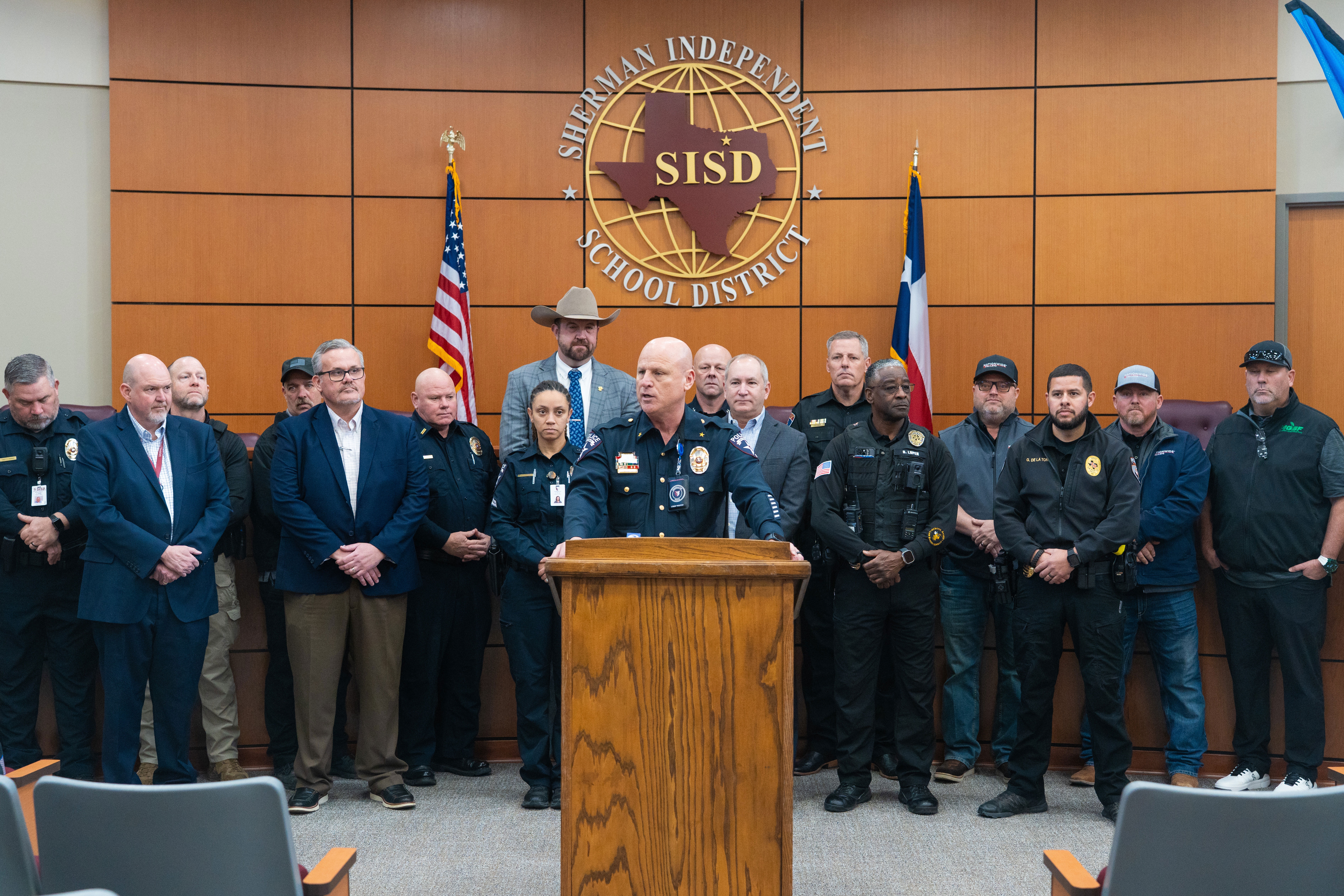 Grayson County School Reunification Team - Chief Heath Wester, Sherman ISD Police Department